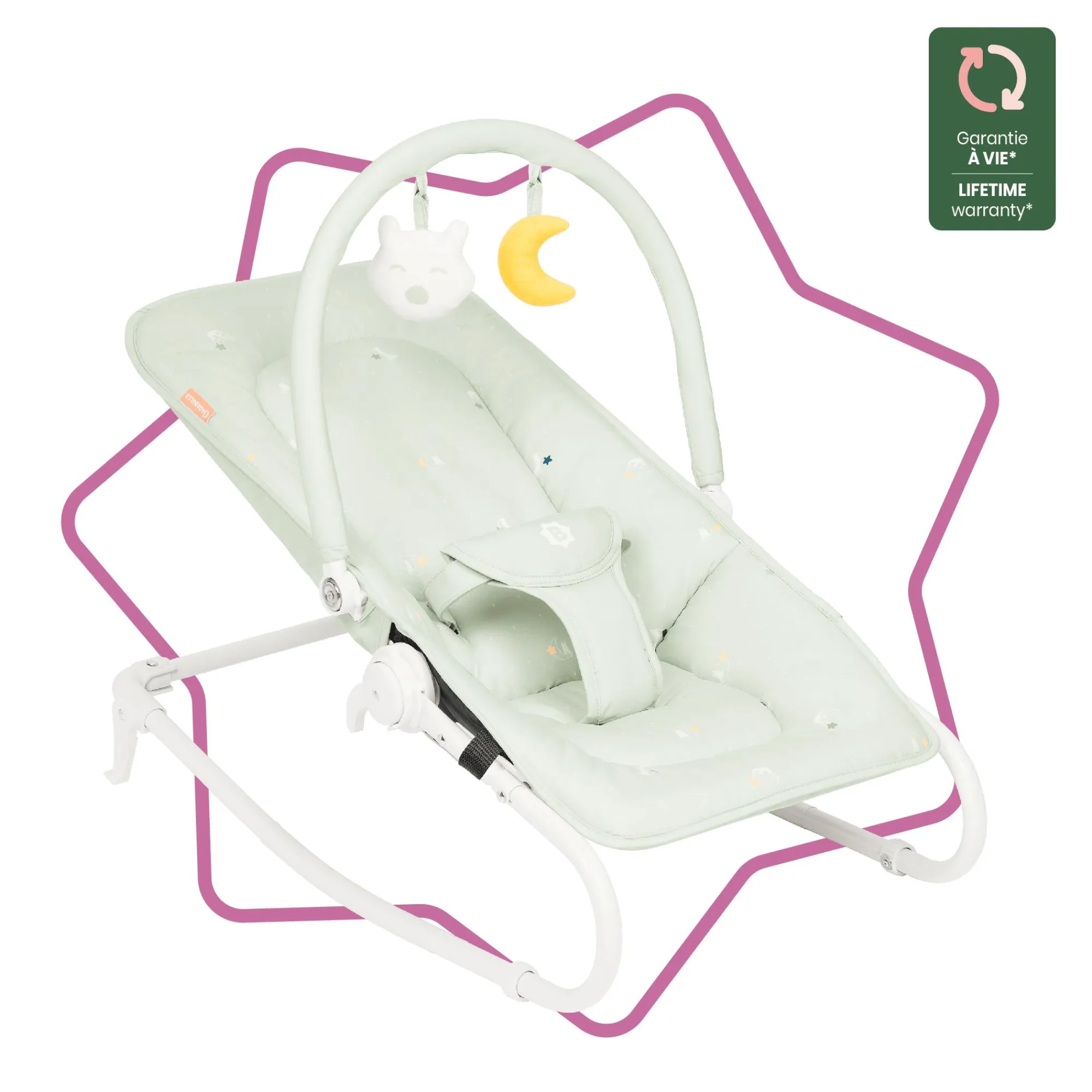 Clearance 2-in-1 Babywippe Lichen Wippen