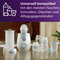 2in1 Flaschenwärmer und Sterilisator Babykostwärmer