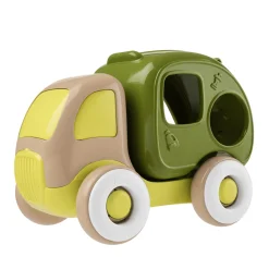 Best 2in1 Form-Sortierwagen Recycling Lorry ECO+ Kinder Holzspielzeug