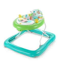 2-in-1 Lauflernhilfe mit Spielzeugstation Kinder Lauflernwagen