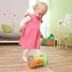 3-in-1 Rollende Entdecker-Trommel Kinder Interaktives Spielzeug