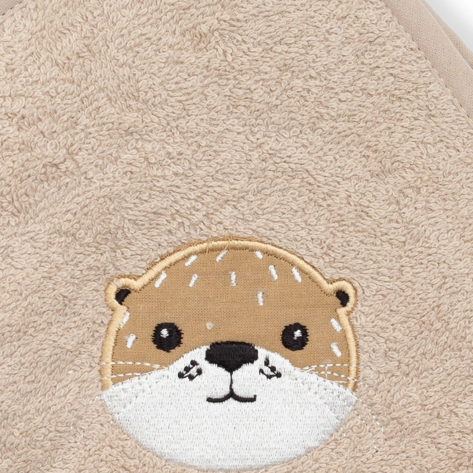 New Kapuzenbadetuch Otter 75x75 cm Badetextilien|Badetextilien