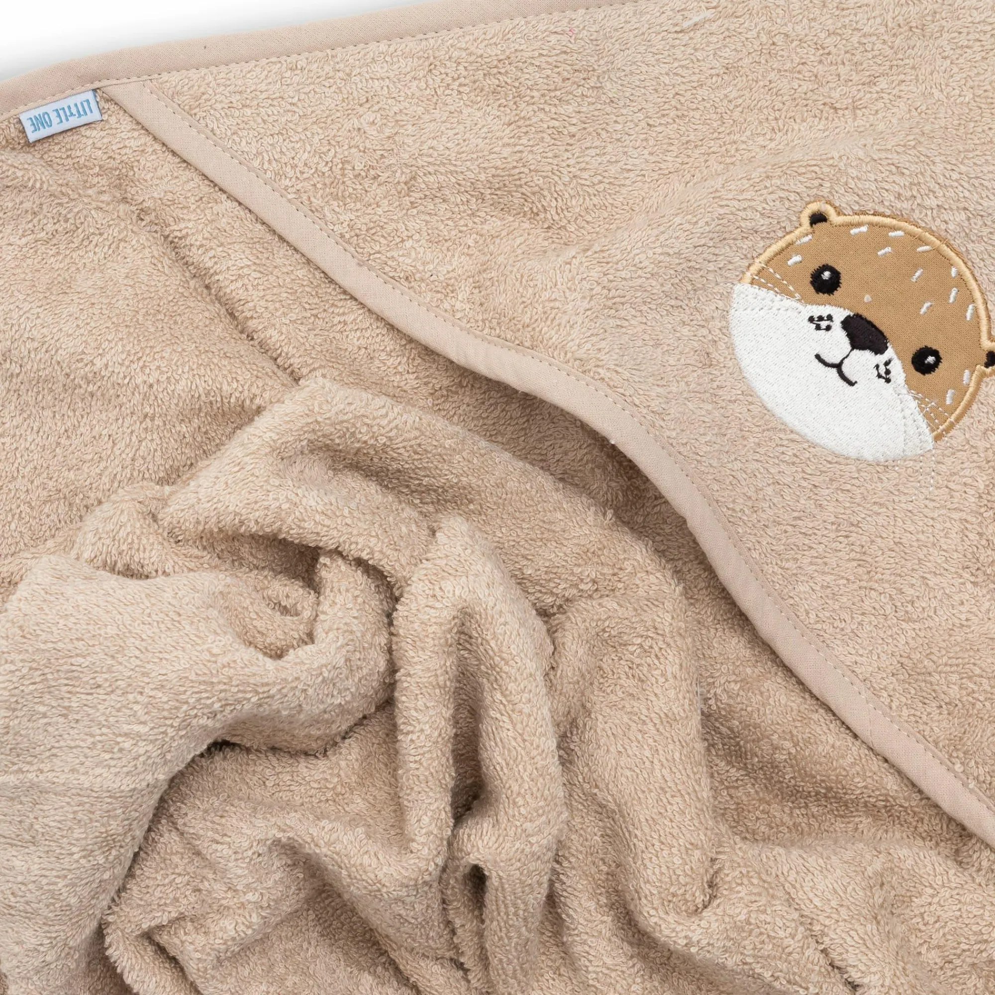 New Kapuzenbadetuch Otter 75x75 cm Badetextilien|Badetextilien