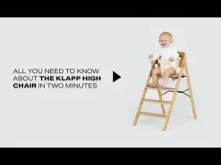 Klapp-Hochstuhl Eiche Natural Klapphochstühle|Treppenhochstühle