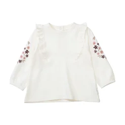 Best Langarmshirt Blümchen Oberteile