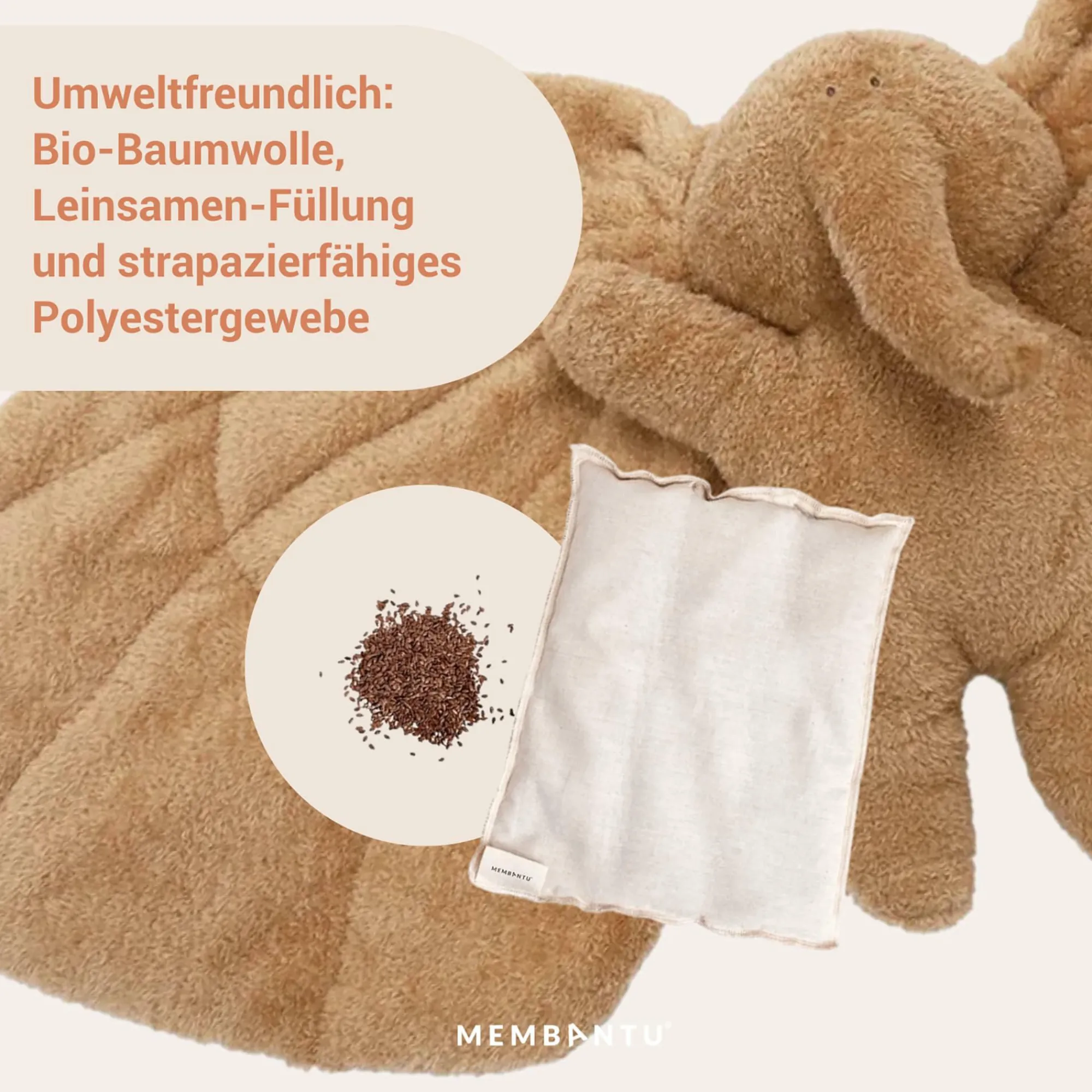 Clearance Magma Kuscheltier mit Gewicht Kuscheltiere