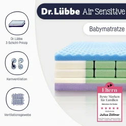Best Matratze Dr. Lübbe Air Sensitive 60 x 120 cm Matratzen