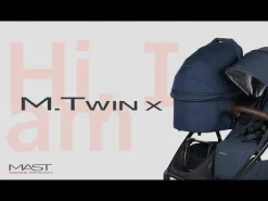 Discount M.Twin x Volcanic Ash Kinder Kinderwagen Zubehör|Zwillingswagen & Geschwisterwagen