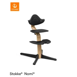 Best Nomi® Hochstuhl Oak Black Treppenhochstühle