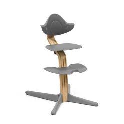 Best Nomi® Hochstuhl Oak Grey Treppenhochstühle
