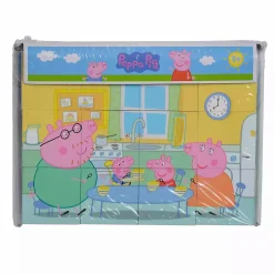 Clearance Peppa Pig Bilderwürfel Kinder Lernspielzeug|Holzspielzeug