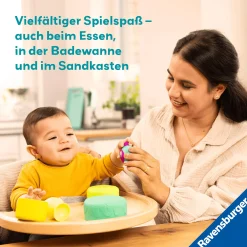 Best Play+ Baby-Stapel-Puzzle Vogelnest Kinder Lernspielzeug|Stapelbecher