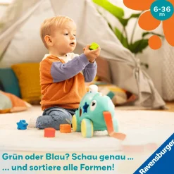 Sale Play+ musikalisches Formen und Farben Chamäleon Kinder Holzspielzeug