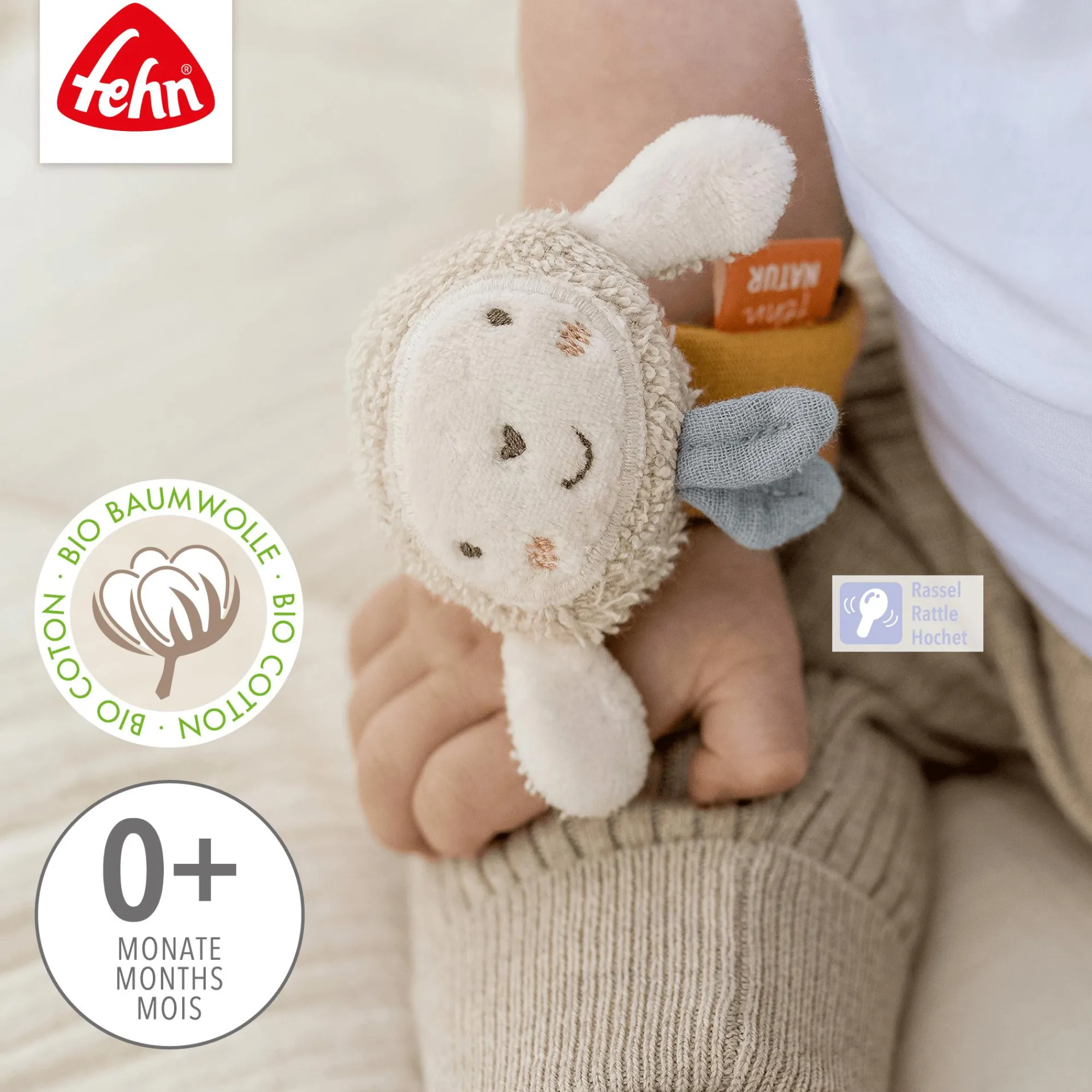 Hot Rasselarmband Schaf Rasseln & Greiflinge