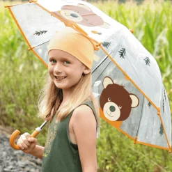 Clearance Regenschirm Bär Ben Regenbekleidung|Kleinkindmode