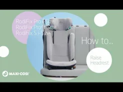 Best RodiFix Pro² i-Size Authentic Terra Kinder Kindersitze Isofix|Kindersitze 15-36 Kg, Gruppe 2/3