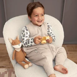 Best Schlafsack-Overall Slub Greige 80 cm Schlafsäcke|Schlafsäcke