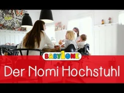 Best Set Nomi® Hochstuhl Buche White mit Newborn Set White Grey/Blue Treppenhochstühle