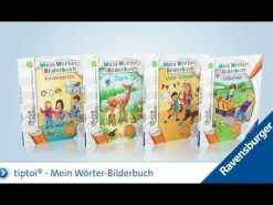 New Set tiptoi® Starter-Set: Stift + Buch Kindergarten mit tiptoi® Stift-Hülle Kinder Kinderbücher|Spielzeug Ab 3 Jahren