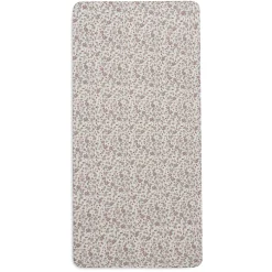 Best Spannbettlaken Retro Flower 70 x 140 cm Babybettwäsche