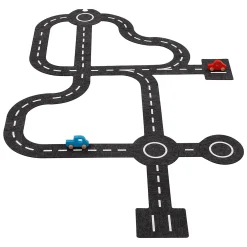 Hot Spielstraße mit 2 Fahrzeugen Kinder Lernspielzeug|Spielzeug Ab 2 Jahre