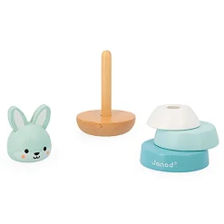 Clearance Stapelturm Hase Kinder Lernspielzeug|Holzspielzeug