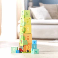 Best Stapelwürfel Mein Zuhause Kinder Lernspielzeug