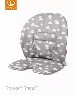 Best Steps™ Baby Set Kissen Grey Clouds Hochstuhl Zubehör