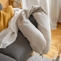 Discount Stillkissen Musselin Greige Stillkissen|Stillkissen