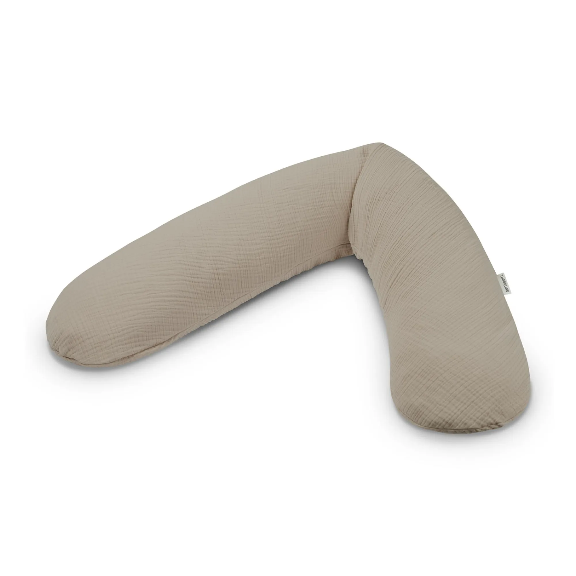 Online Stillkissenbezug Original Musselin Taupe Stillkissen|Stillkissen
