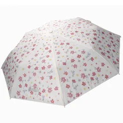 Clearance Taschenschirm Blumenwiese Regenbekleidung|Kleinkindmode