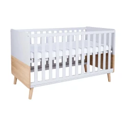 2-teiliges Spar-Set Babyzimmer Lovis mit Kommodenfüßen 92 cm für die schmale Wickelkommode Babyzimmer Sets