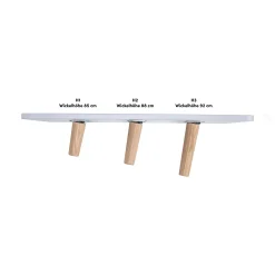 2-teiliges Spar-Set Babyzimmer Lovis mit Kommodenfüßen 88cm für die schmale Wickelkommode Babyzimmer Sets