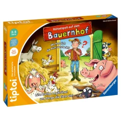 ® Rätselspaß auf dem Bauernhof Kinder Lernspielzeug|Spielzeug Ab 3 Jahren