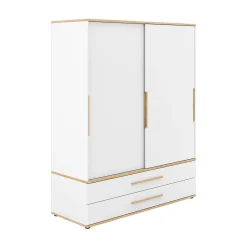 Best 2-türiger Kleiderschrank Yolanda breit Kleiderschränke