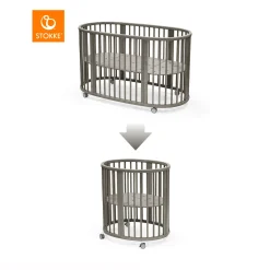 Sale Verkleinerungsset Sleepi V3 Hazy Grey Babybetten