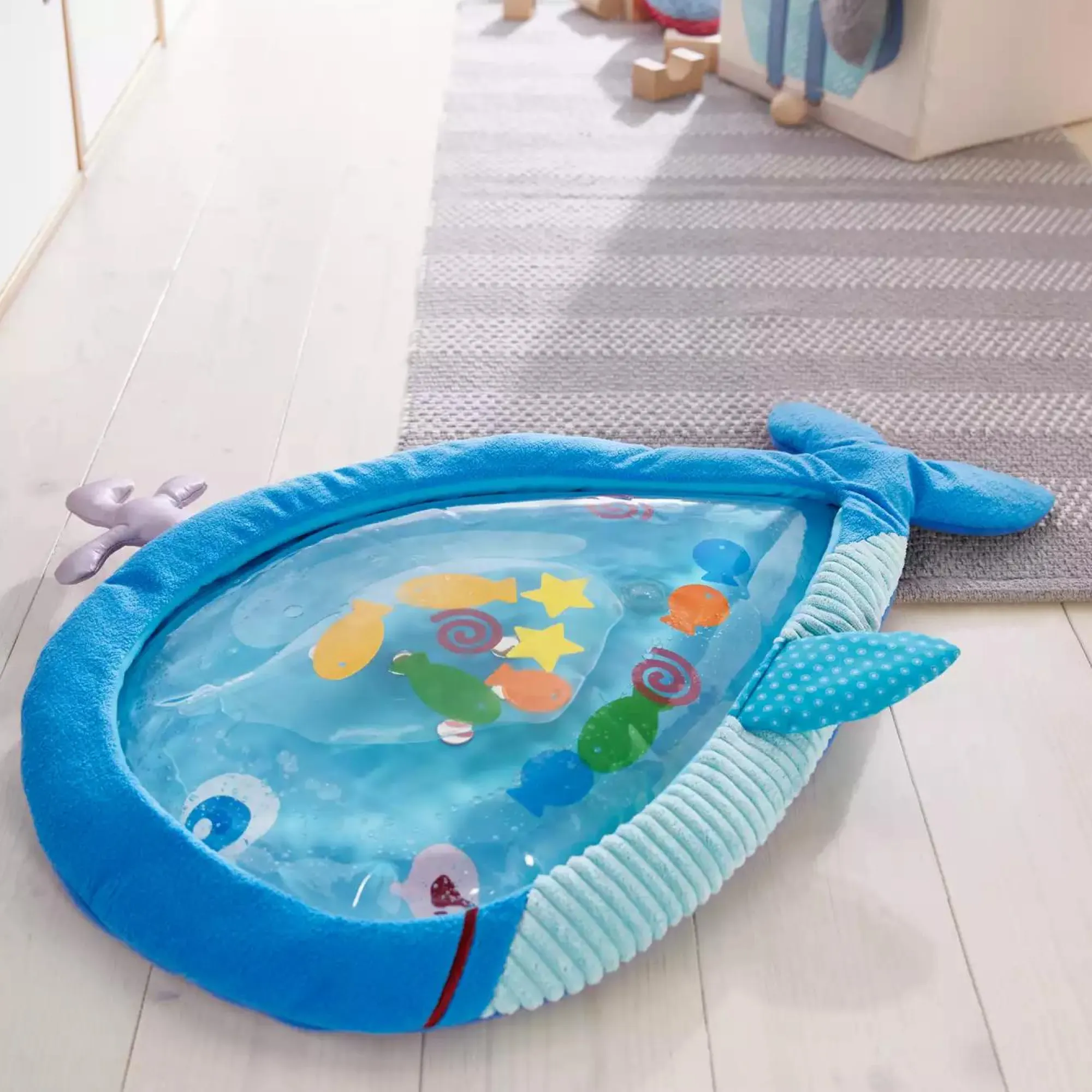 Best Wasser-Spielmatte Großer Wal Krabbelspielzeug|Wassermatten