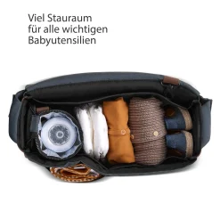 Best Wickeltasche Urban Classic Lake Wickeltaschen