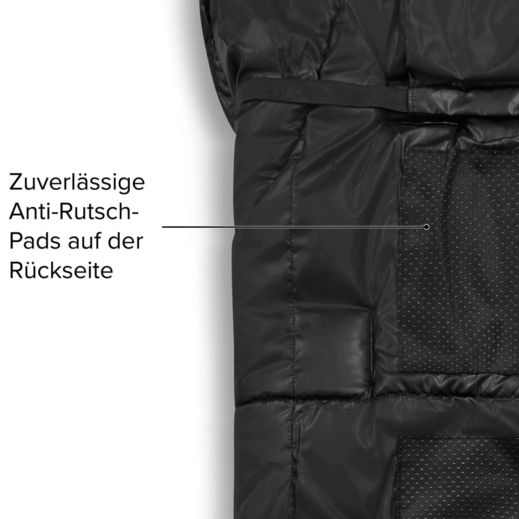 Winterfußsack Black Kinder Kinderwagen Zubehör
