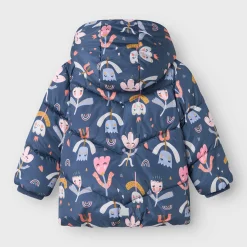 Outlet Winterjacke Glückliche Blumen Winterkleidung|Kleinkindmode