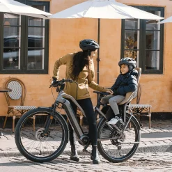 Yepp 2 Maxi Gepäckträgermontage Fennel Tan Fahrradsitze